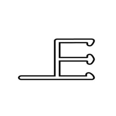 Double Track Top Mount Coping, Grey 10 ft - Image 2