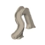 Global Rip Tide Slide w/ Light Package - Sandstone, Left Hand