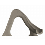 Global Tidal Wave Slide w/ Light Package - Sandstone, Right Hand