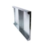 4' Straight Steel Panel
