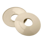 Saftron ESC-B High Impact Polymer Beige Escutcheon, Pack of 2